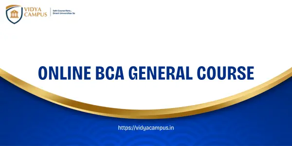 Online BCA General Course
